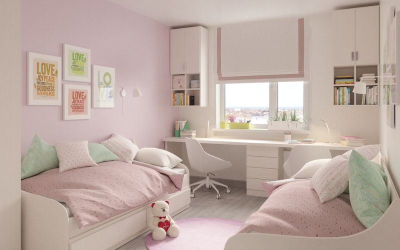 Lee más sobre el artículo Dormitorio compartido: Ideas para diseñar el espacio perfecto para dos hermanos