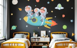 Lee más sobre el artículo Vinilos infantiles personalizados – Una forma fácil y bonita de transformar la habitación de tus peques